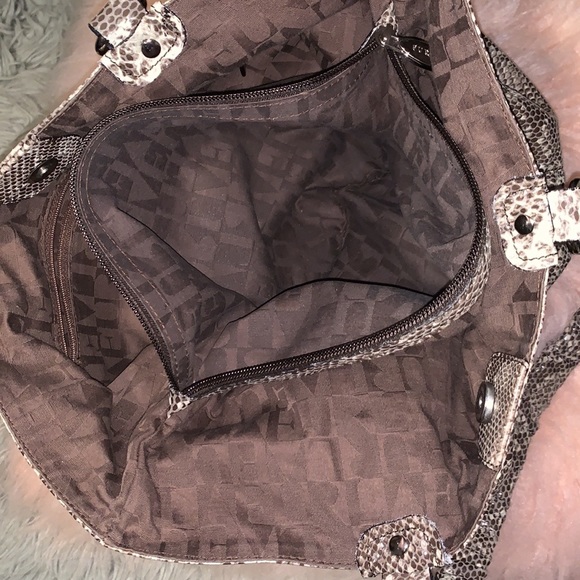 FURLA Snakeskin Tote Made in Italy - Picture 10 of 11